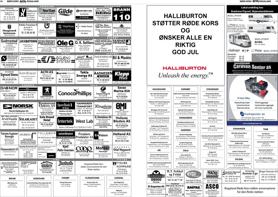 909 94 473 / 97 64 04 35 Tlf. 51 46 23 50 Fax. 51 49 39 91 HAUGESUND HJELMELAND Veidekke Entreprenør AS Haugesund kommune Karmsundgt. 51 5531 Haugesund Tlf.