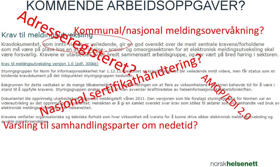 meldingsovervåkning?