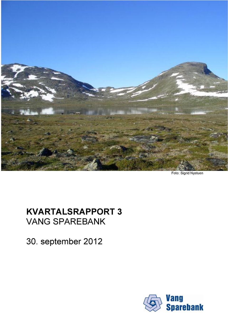 KVARTALSRAPPORT 3