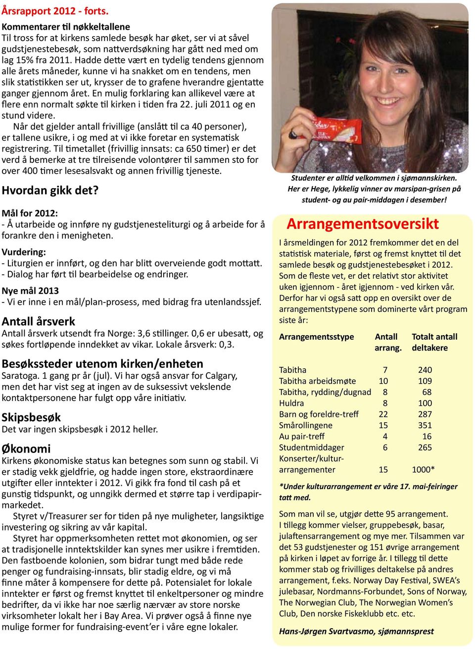 En mulig forklaring kan allikevel være at flere enn normalt søkte til kirken i tiden fra 22. juli 2011 og en stund videre.