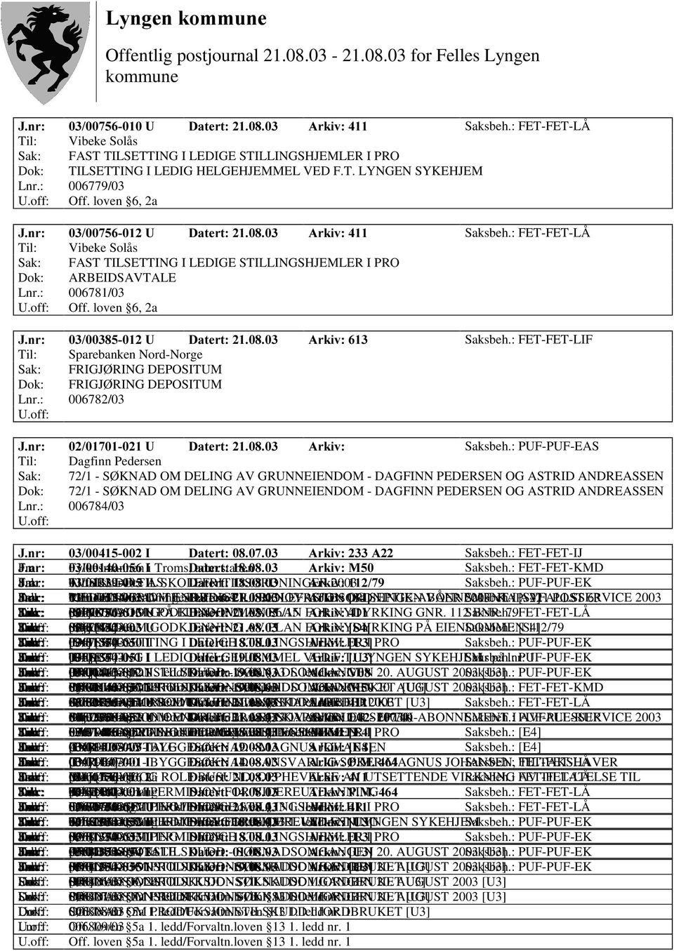 : PUF-PUF-EAS Til: Dagfinn Pedersen Sak: 72/1 - SØ KNAD OM DELING AV GRUNNEIENDOM - DAGFINN PEDERSEN OG ASTRID ANDREASSEN Dok: 72/1 - SØ KNAD OM DELING AV GRUNNEIENDOM - DAGFINN PEDERSEN OG ASTRID