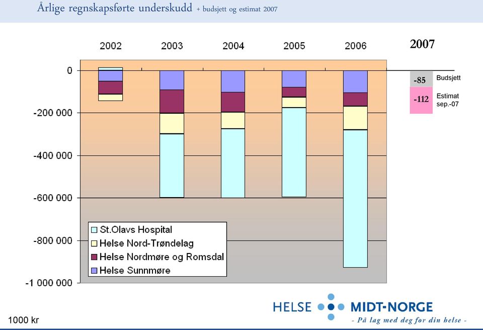 -07 Deler av underskuddet 2006 skyldes nedskriving