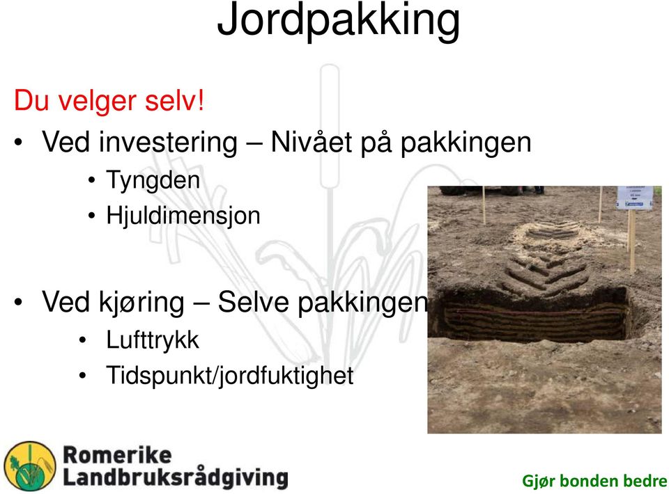 Tyngden Hjuldimensjon Ved kjøring