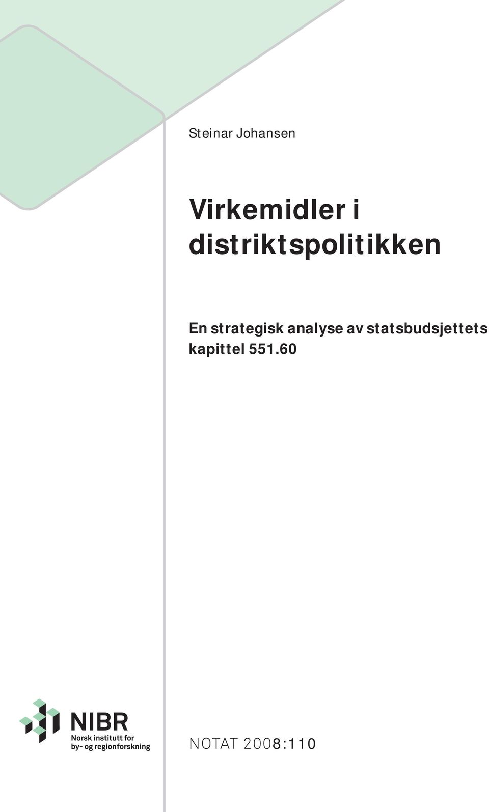 strategisk analyse av