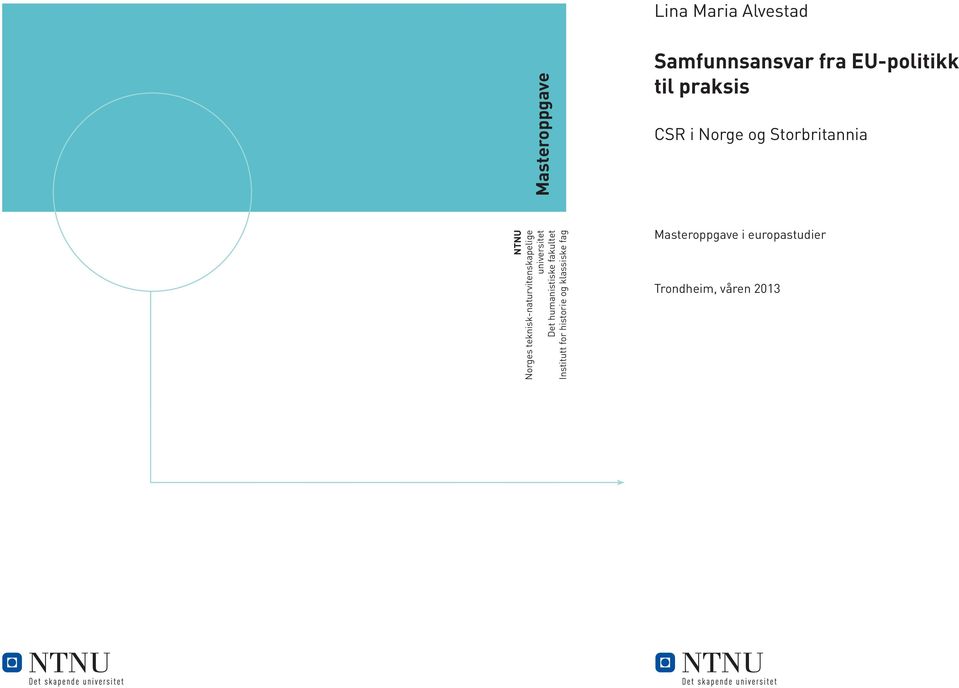 teknisk-naturvitenskapelige universitet Det humanistiske fakultet