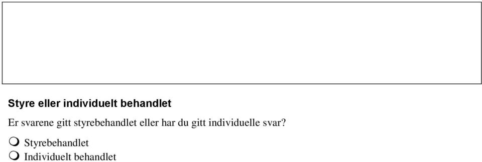 eller har du gitt individuelle