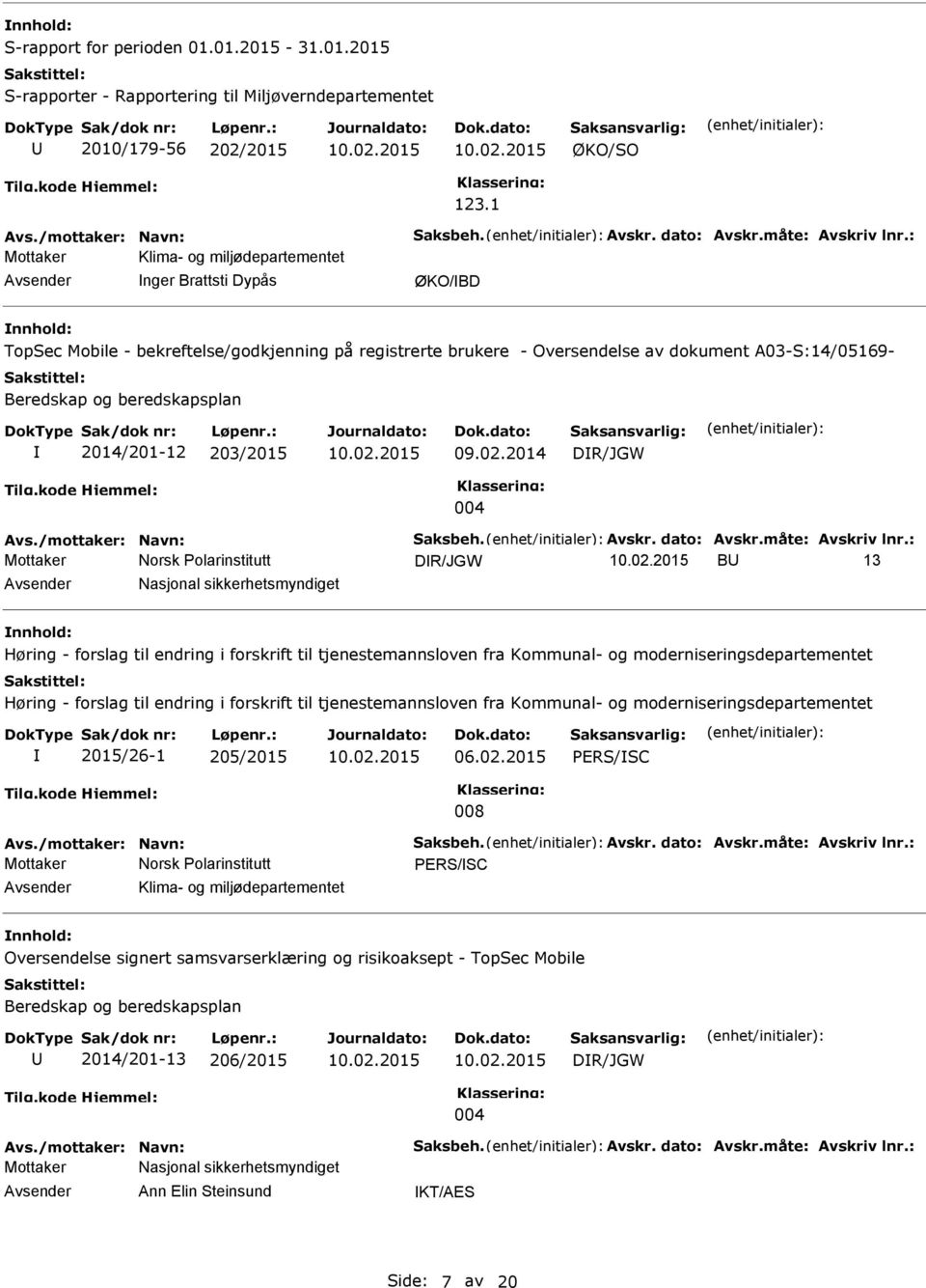 beredskapsplan 2014/201-12 203/2015 09.02.