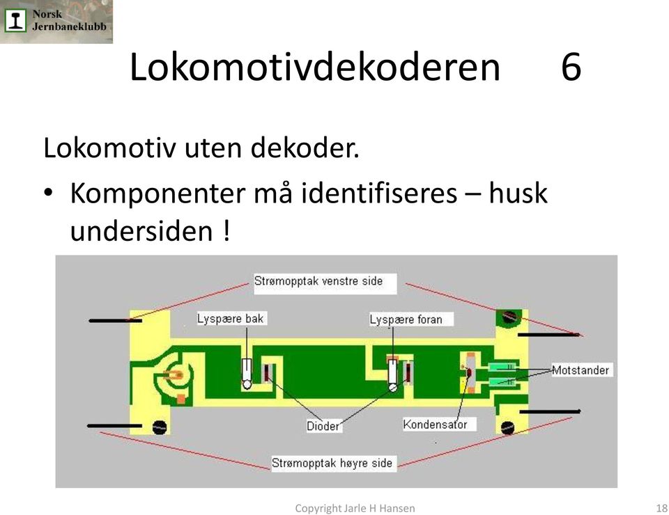 Komponenter må