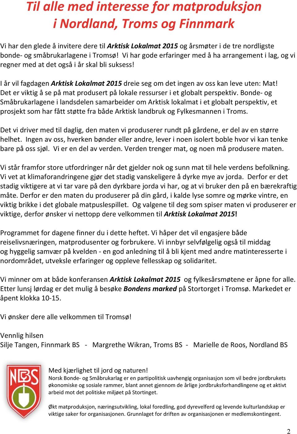 Deterviktigåsepåmatprodusertpålokaleressurserietglobaltperspektiv.