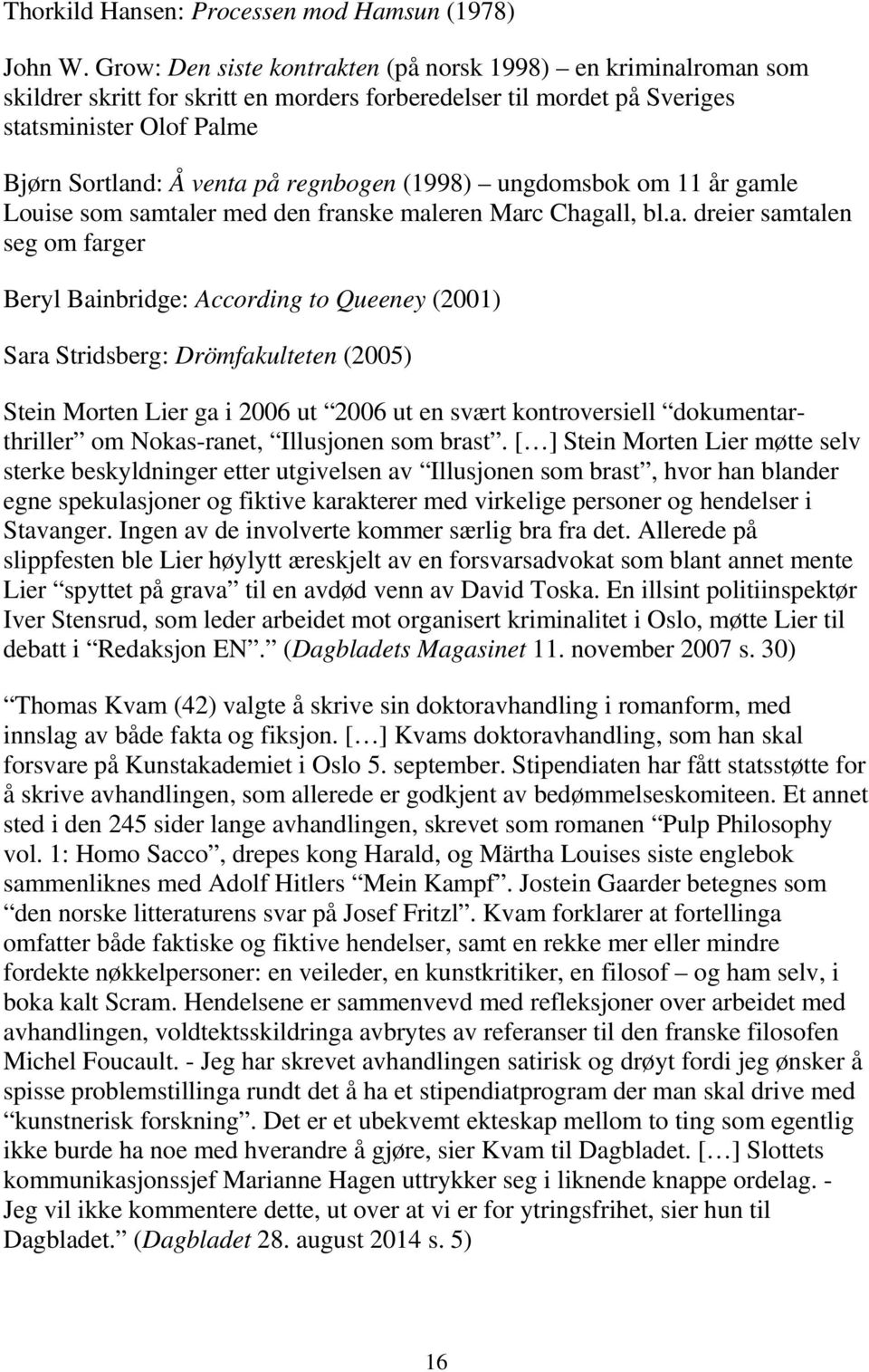 regnbogen (1998) ungdomsbok om 11 år gam