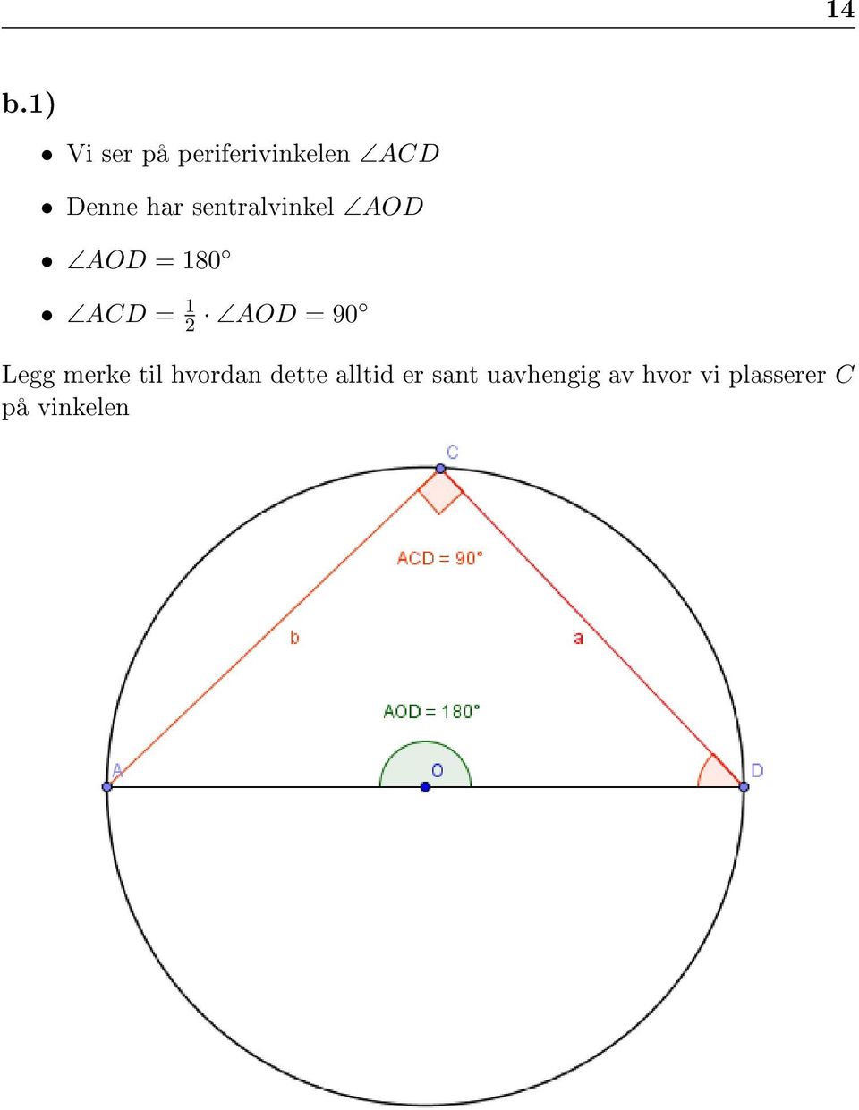 = 90 Legg merke til hvordan dette alltid er