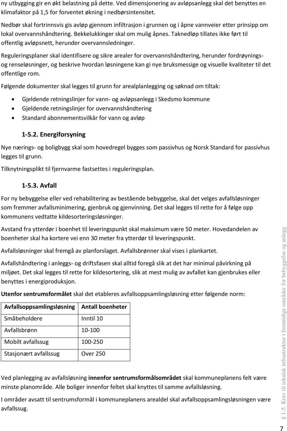 Taknedløp tillates ikke ført til offentlig avløpsnett, herunder overvannsledninger.