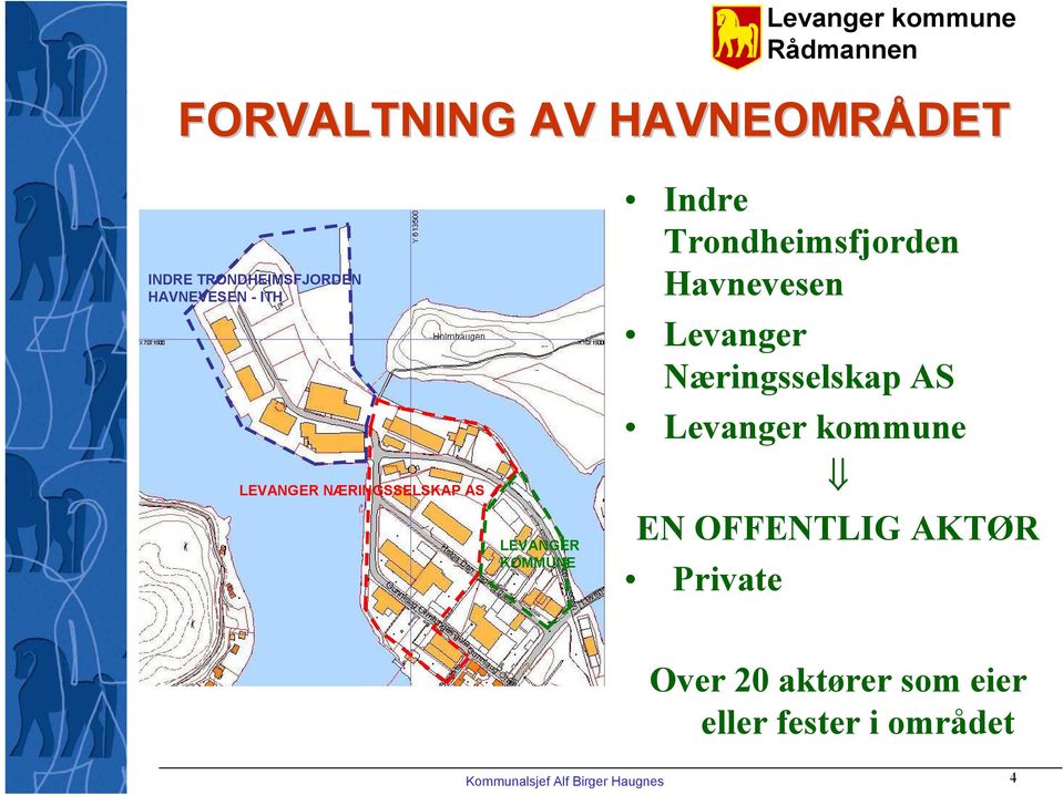 Havnevesen Levanger Næringsselskap AS Levanger kommune EN OFFENTLIG AKTØR