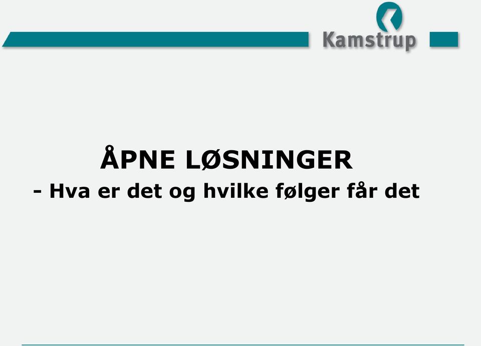 Hva er det