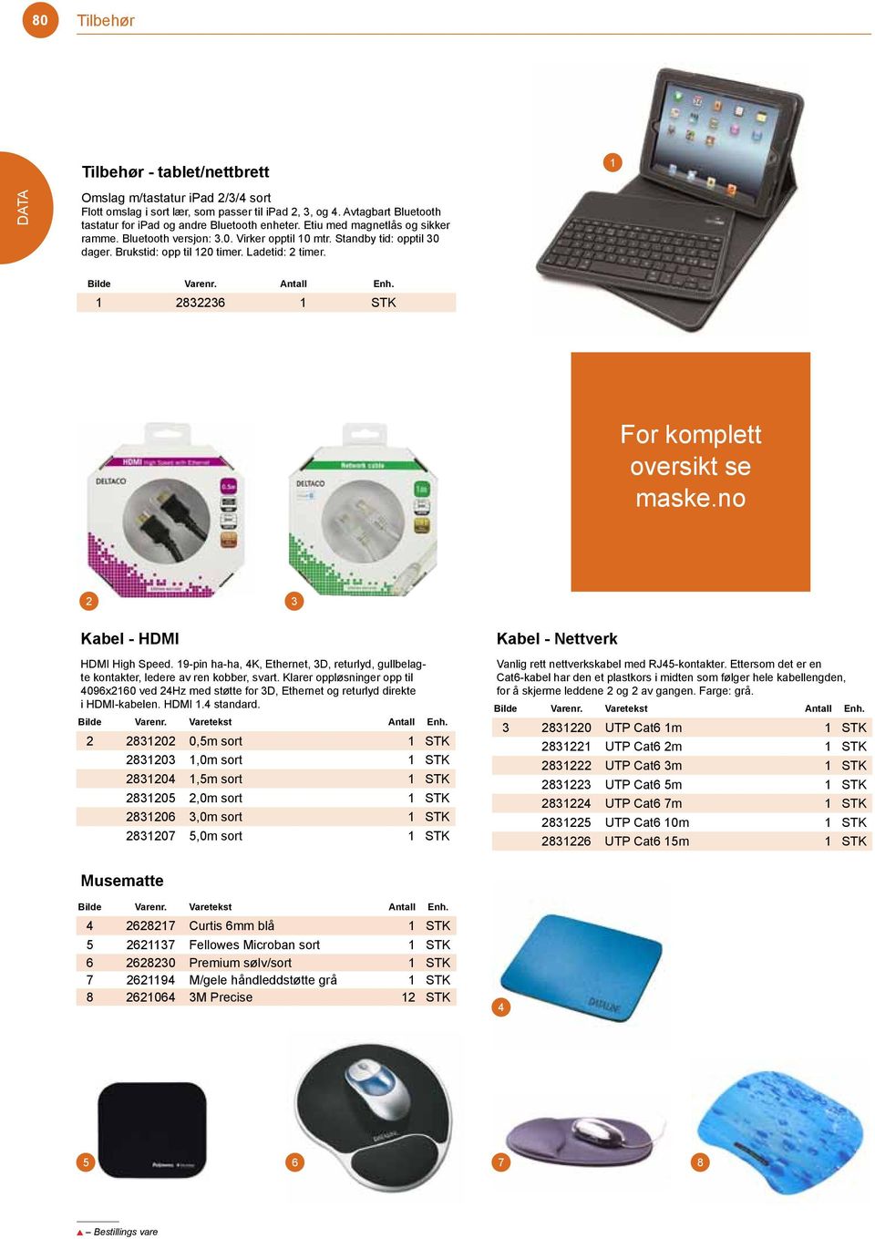 Bilde 1 2832236 For komplett oversikt se maske.no 2 3 Kabel - HDMI HDMI High Speed. 19-pin ha-ha, 4K, Ethernet, 3D, returlyd, gullbelagte kontakter, ledere av ren kobber, svart.