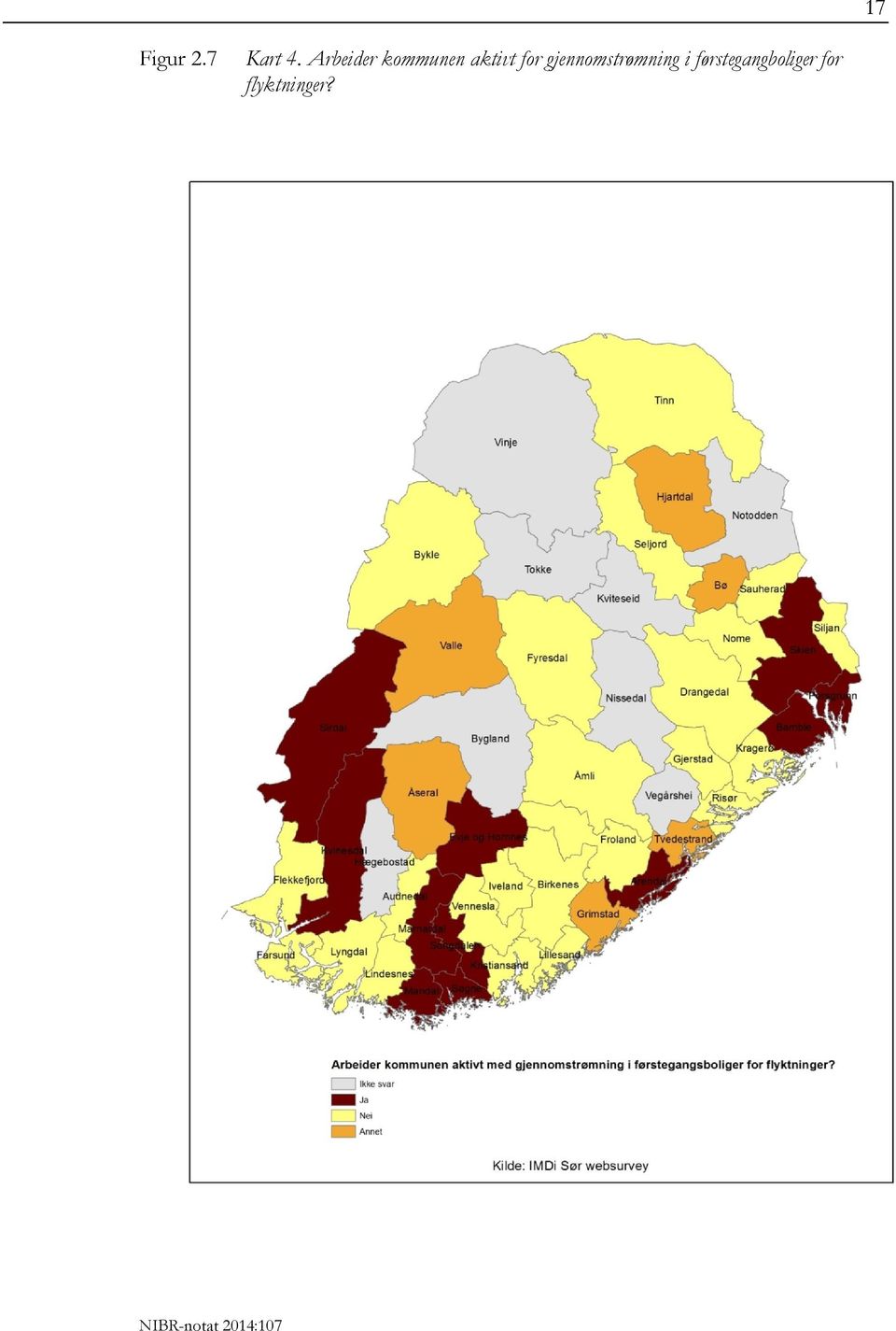 for gjennomstrømning i