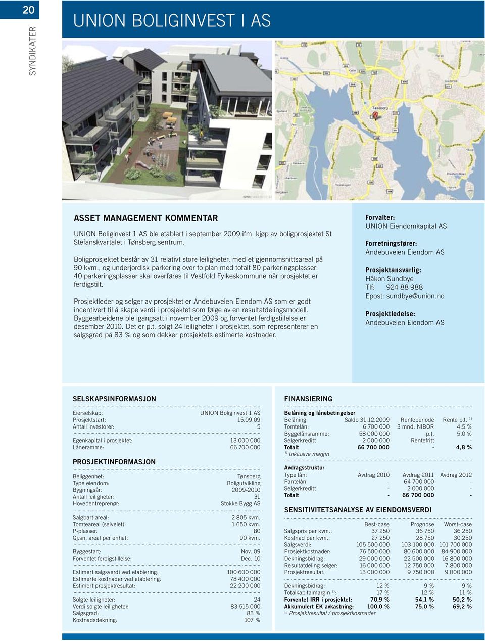 40 parkeringsplasser skal overføres til Vestfold Fylkeskommune når prosjektet er ferdigstilt.