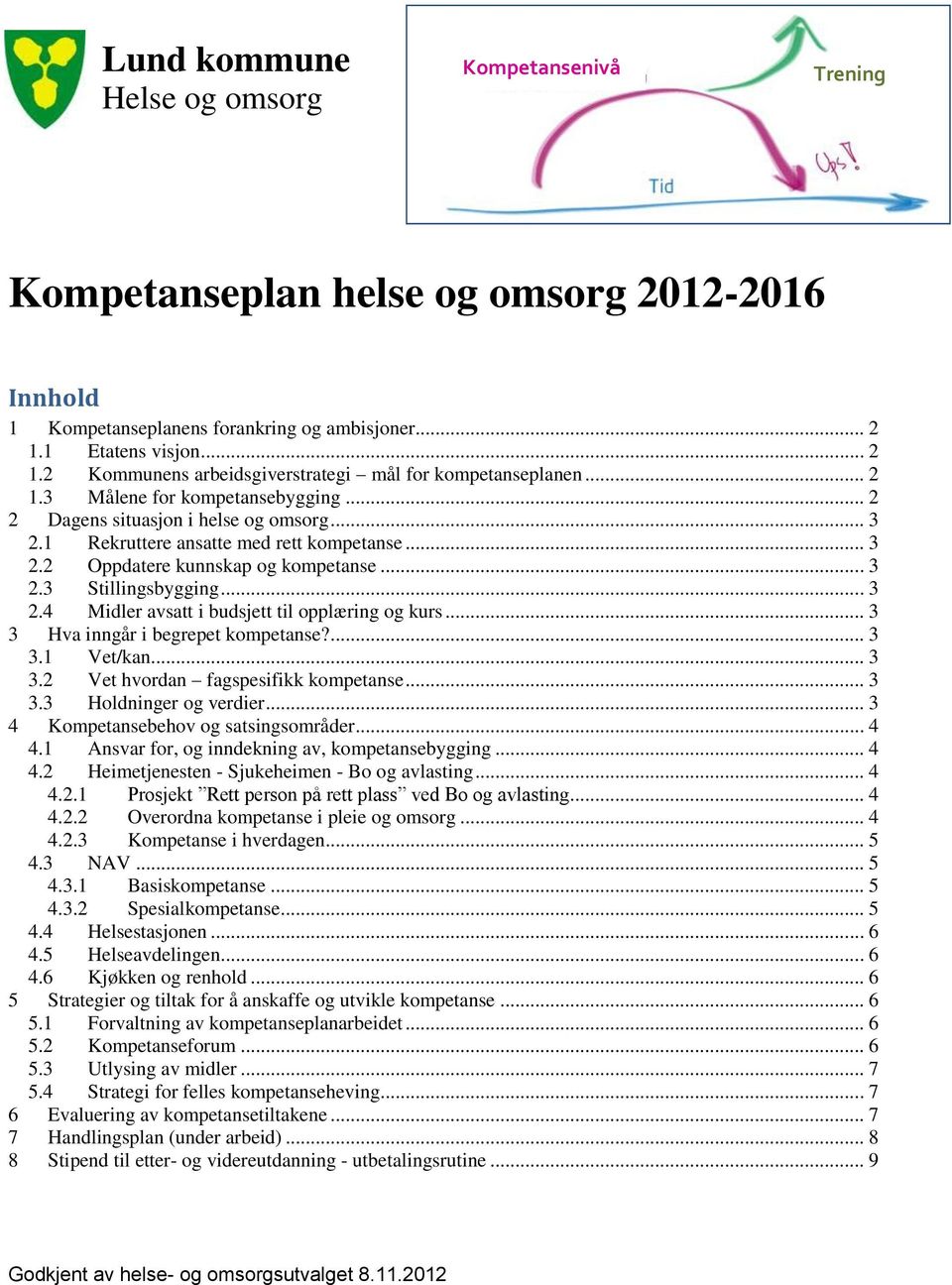 1 Rekruttere ansatte med rett kompetanse... 3 2.2 Oppdatere kunnskap og kompetanse... 3 2.3 Stillingsbygging... 3 2.4 Midler avsatt i budsjett til opplæring og kurs.