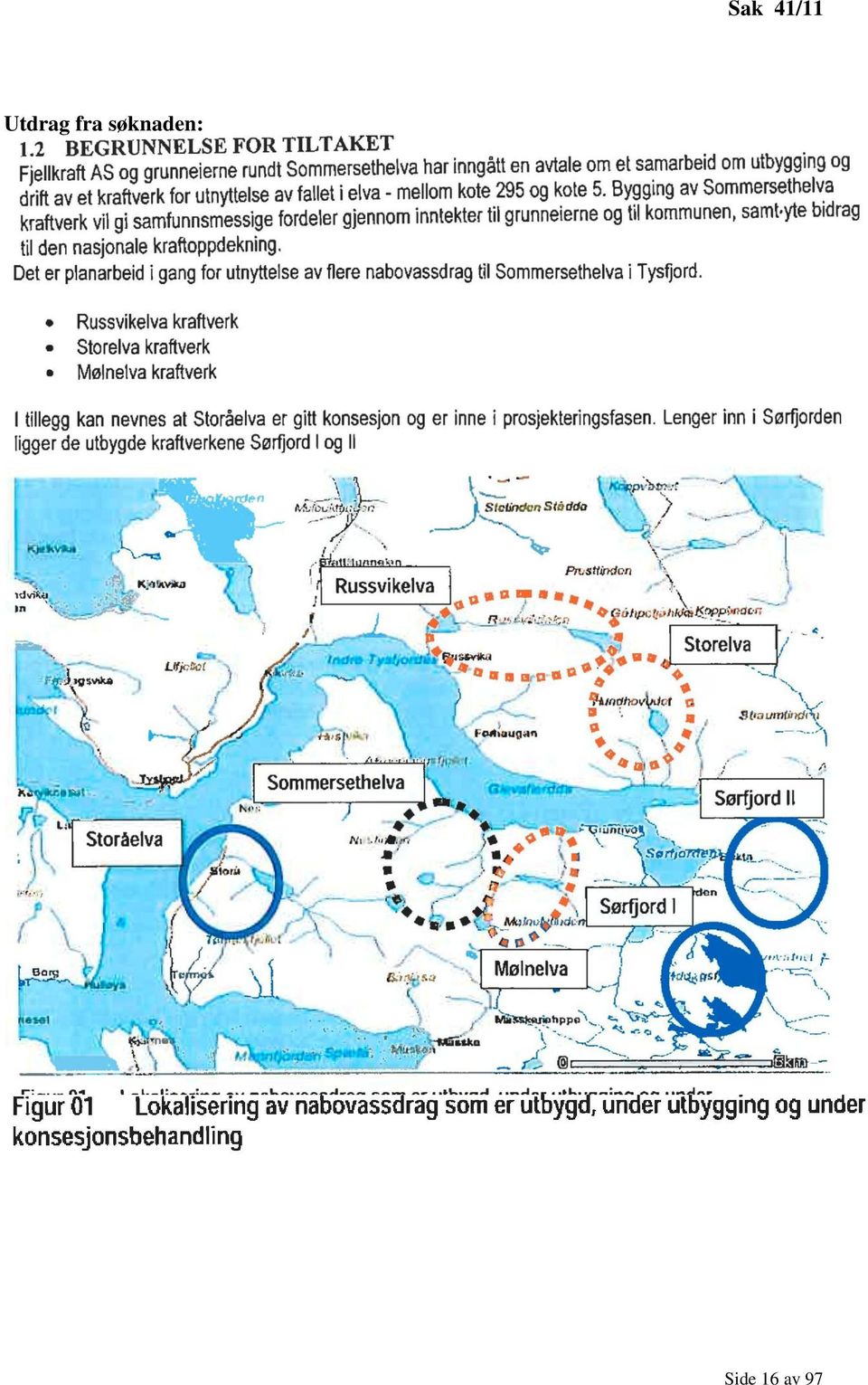 søknaden: