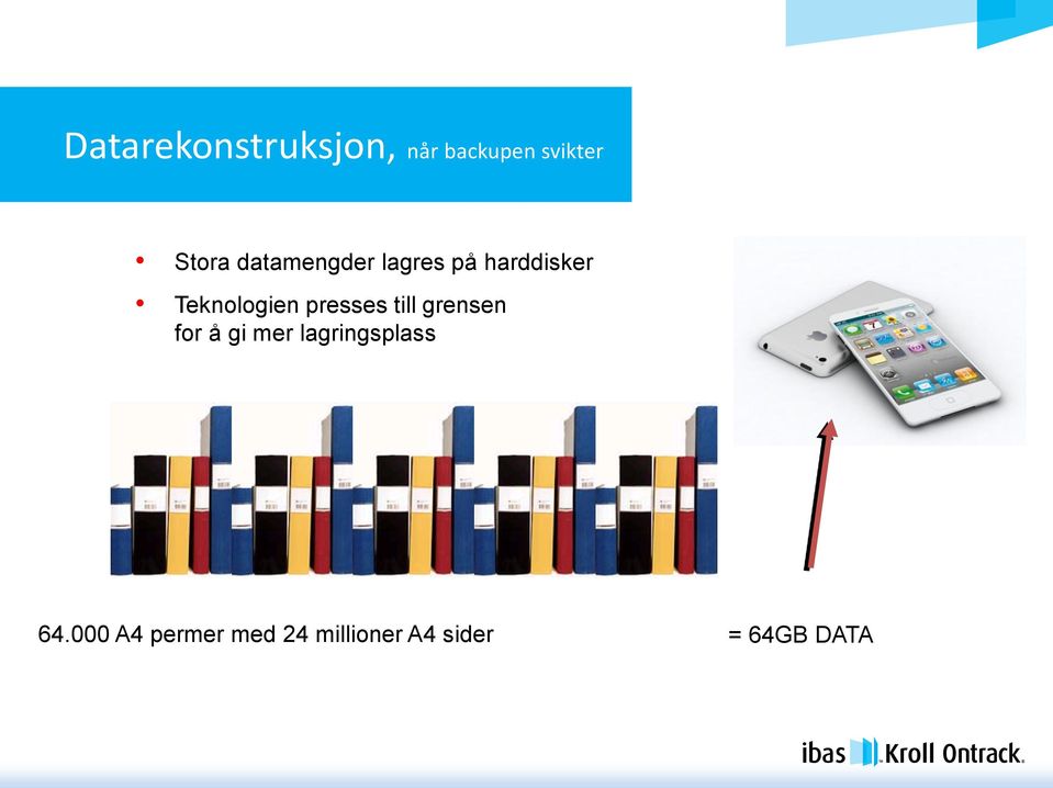 presses till grensen for å gi mer lagringsplass