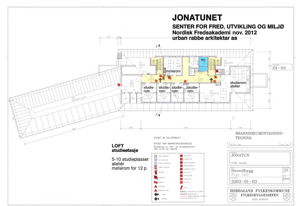 2012 urban rabbe arkitektar as wc møterom studierom