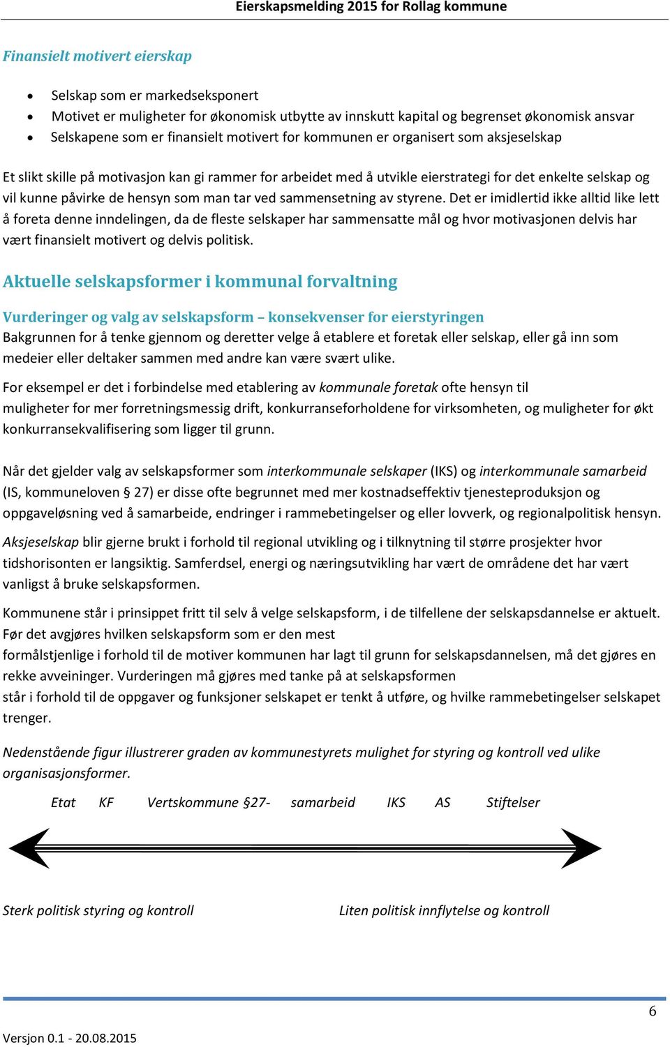 sammensetning av styrene.