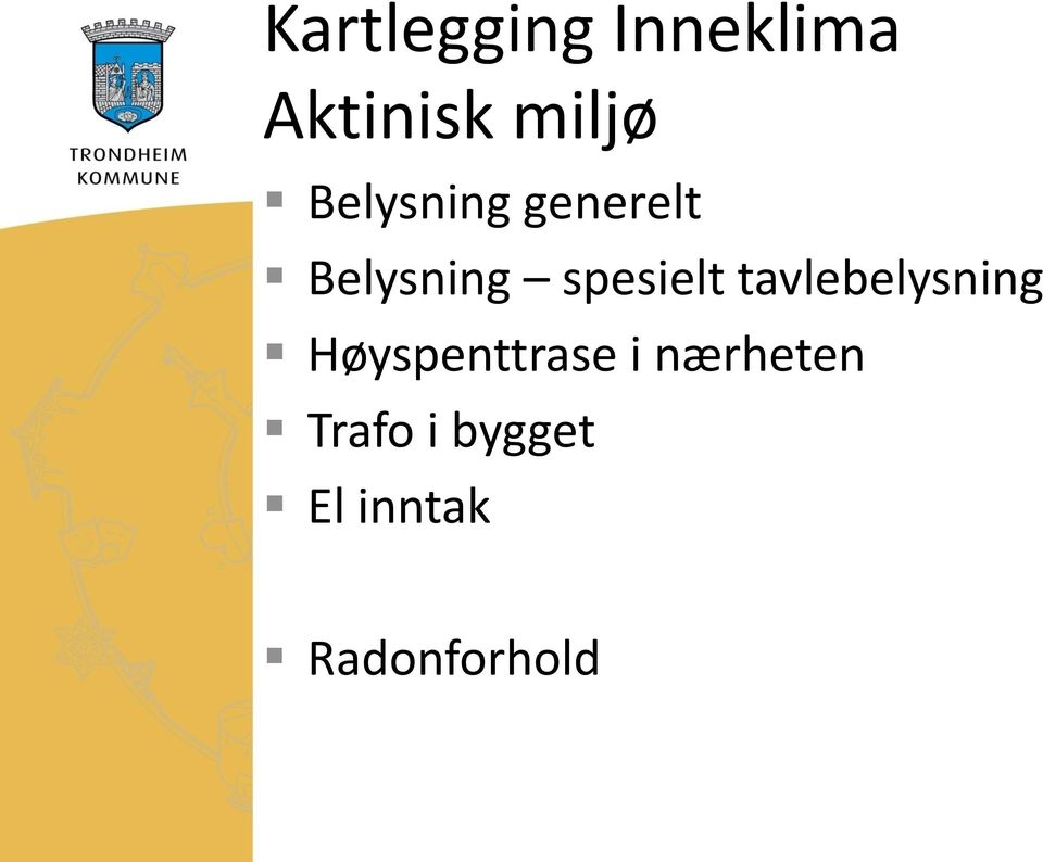 tavlebelysning Høyspenttrase i