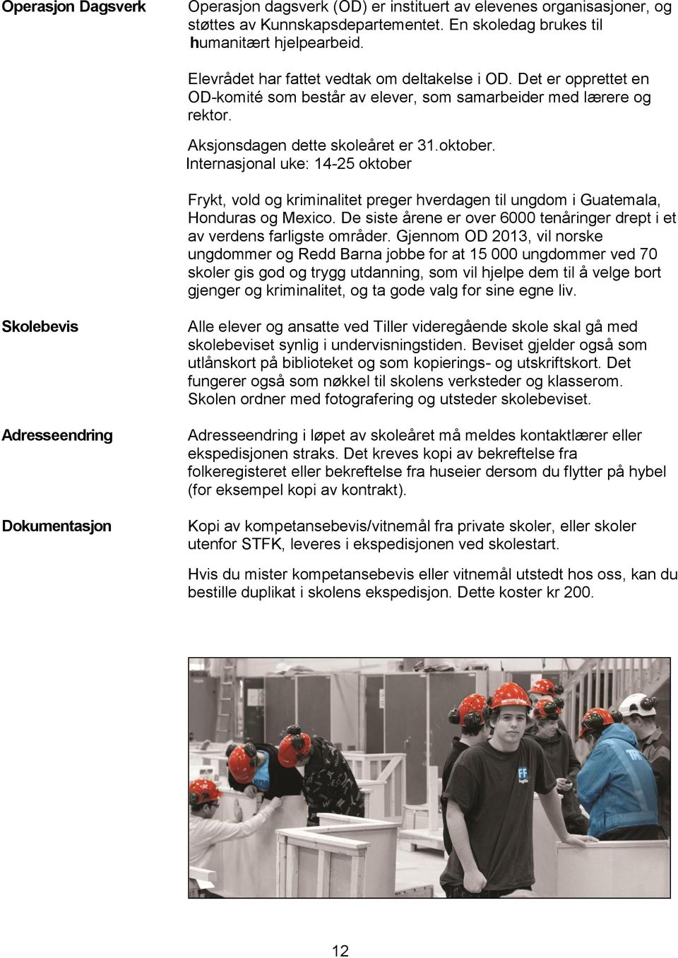 Internasjonal uke: 14-25 oktober Frykt, vold og kriminalitet preger hverdagen til ungdom i Guatemala, Honduras og Mexico.