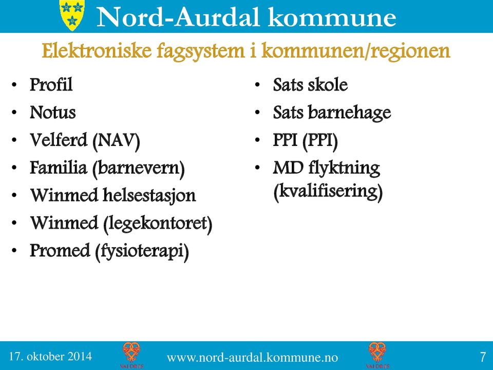 helsestasjon Winmed (legekontoret) Promed