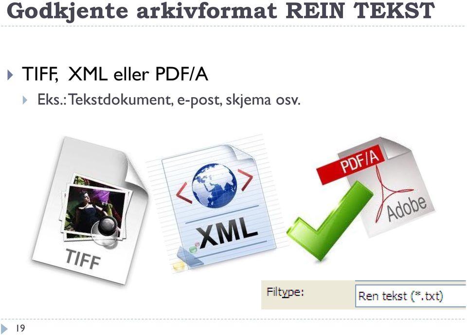 eller PDF/A Eks.