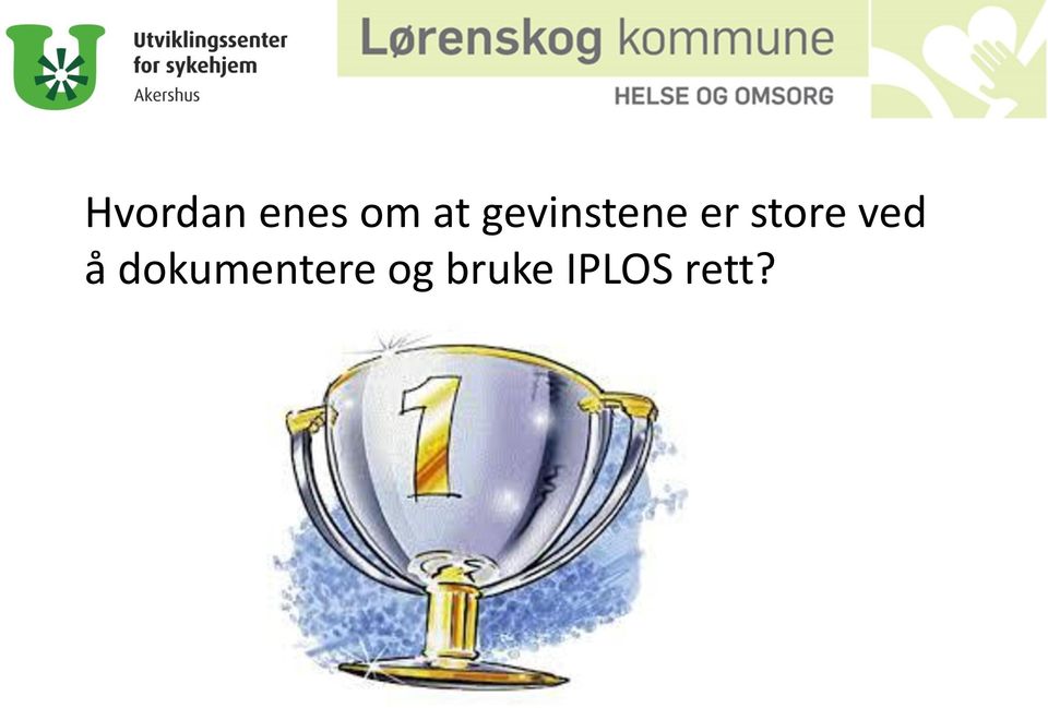 ved å dokumentere