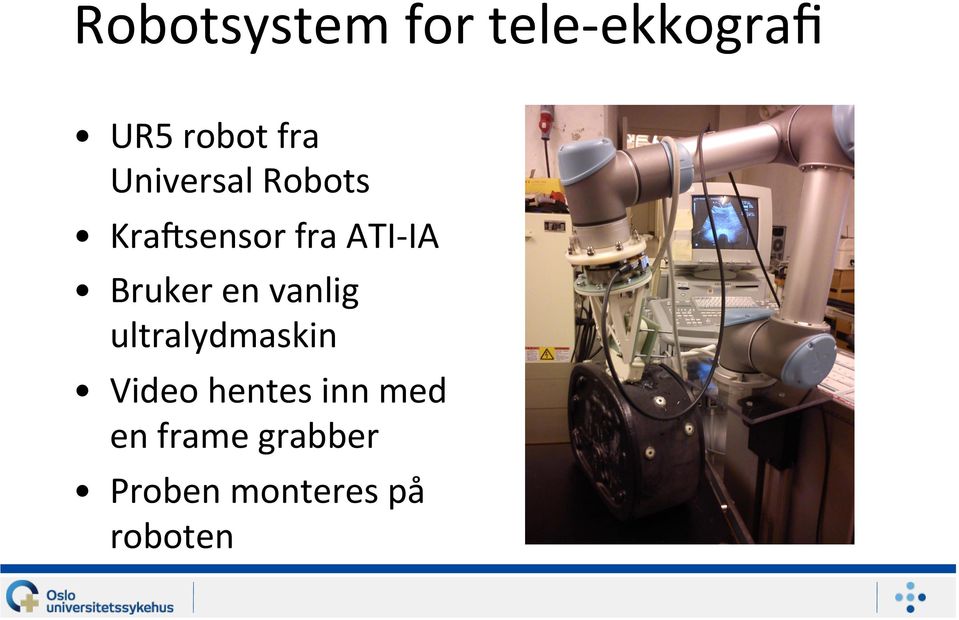 Bruker en vanlig ultralydmaskin Video hentes