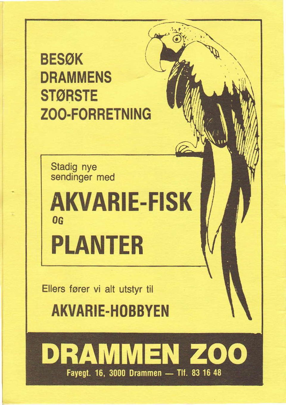 med AKVARIE-FISK 0c PLANTER