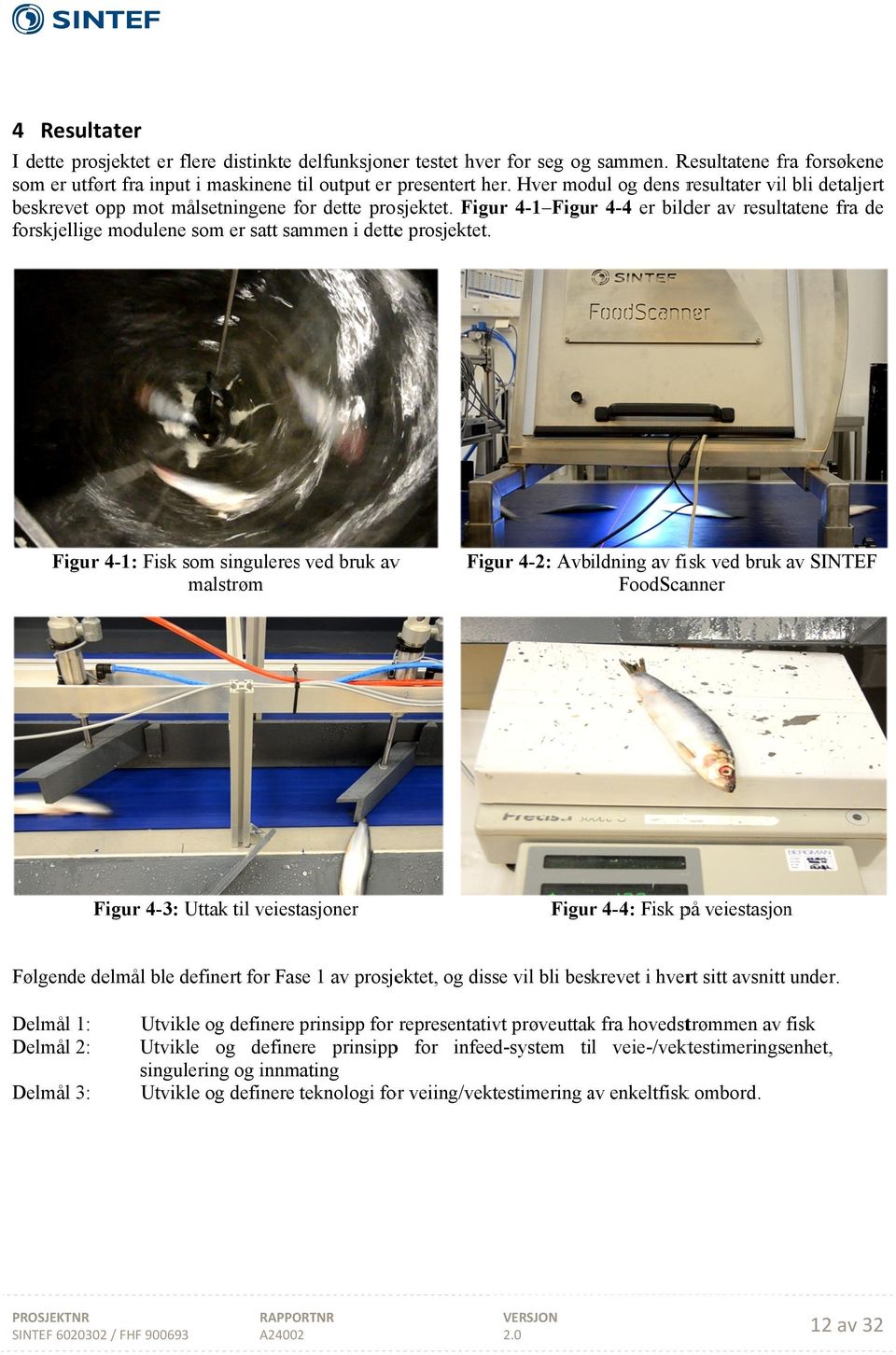 Figur 4-1 Figur 4-4 er bilder av resultatene fra de forskjellige modulene som er satt sammen i dettee prosjektet.