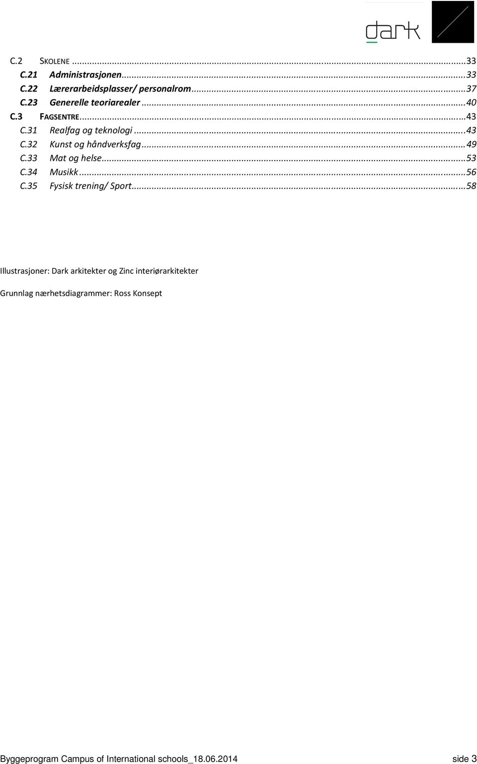 .. 49 C.33 Mat og helse... 53 C.34 Musikk... 56 C.35 Fysisk trening/ Sport.