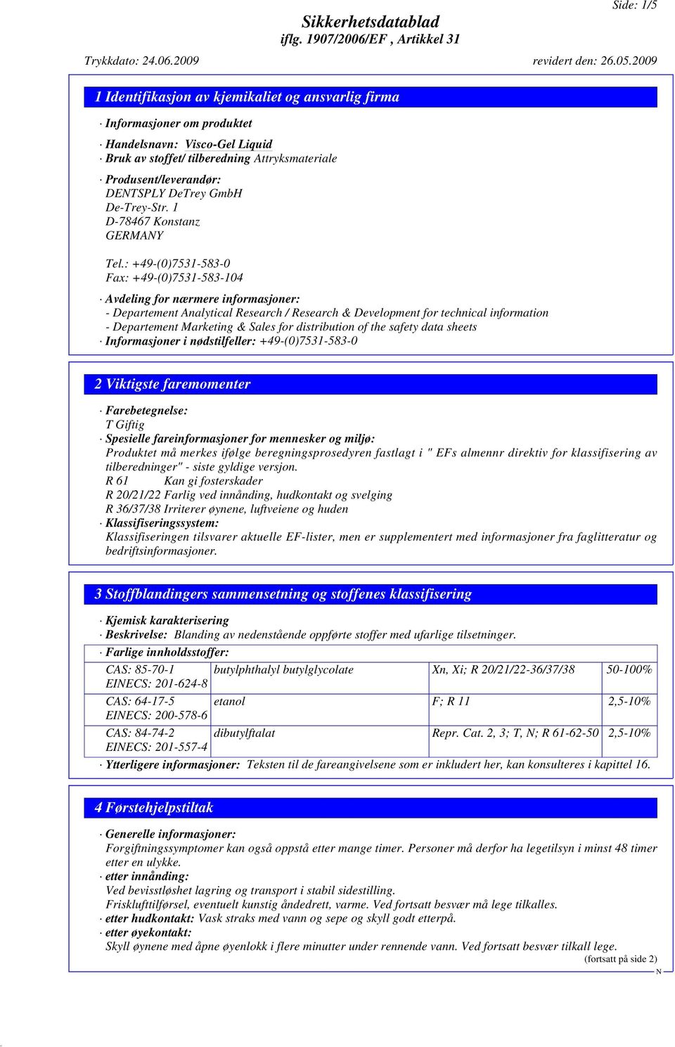 GmbH De-Trey-Str. 1 D-78467 Konstanz GERMAY Tel.