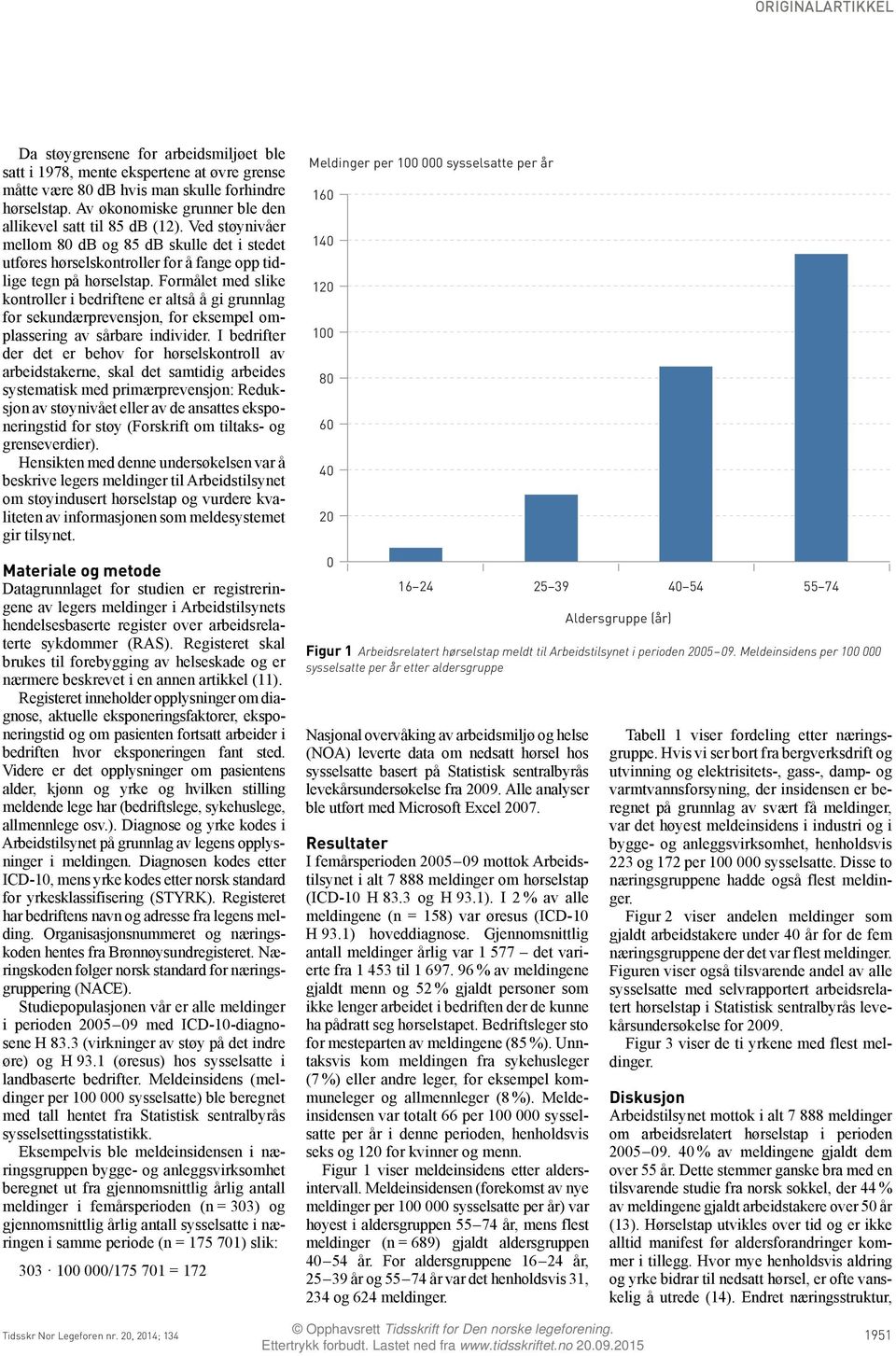 Formålet med slike kontroller i bedriftene er altså å gi grunnlag for sekundærprevensjon, for eksempel omplassering av sårbare individer.