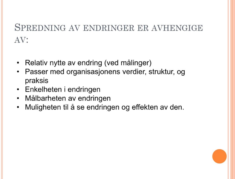 ENDRINGER