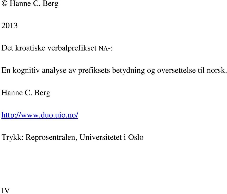 kognitiv analyse av prefiksets betydning og