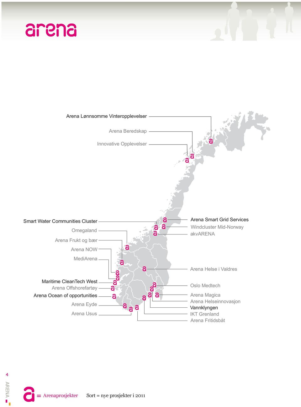 Maritime CleanTech West Arena Offshorefartøy Arena Ocean of opportunities Arena Eyde Arena Usus Oslo Medtech Arena