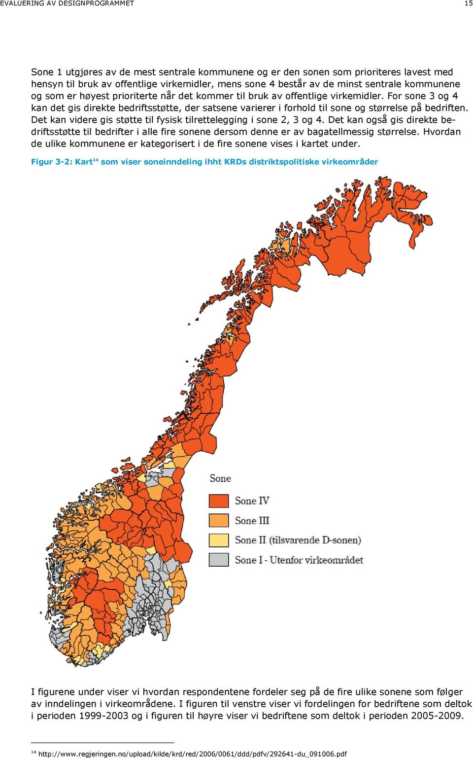 For sone 3 og 4 kan det gis direkte bedriftsstøtte, der satsene varierer i forhold til sone og størrelse på bedriften. Det kan videre gis støtte til fysisk tilrettelegging i sone 2, 3 og 4.