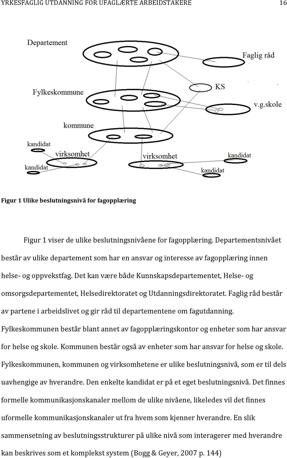 Det kan være både Kunnskapsdepartementet, Helse- og omsorgsdepartementet, Helsedirektoratet og Utdanningsdirektoratet.