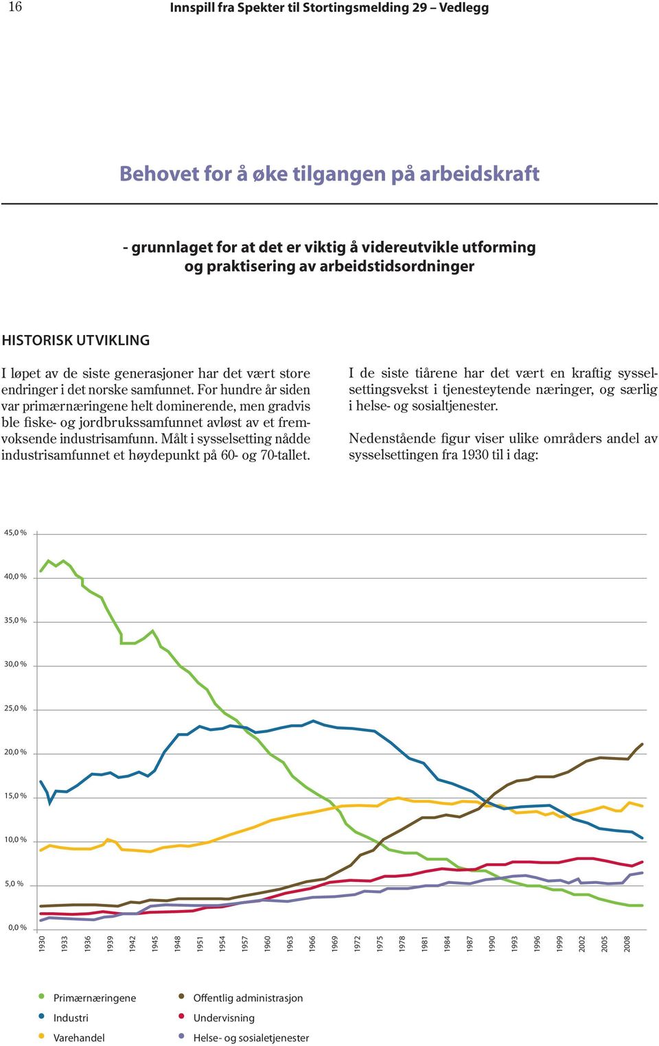 For hundre år siden var primærnæringene helt dominerende, men gradvis ble fiske- og jordbrukssamfunnet avløst av et fremvoksende industrisamfunn.