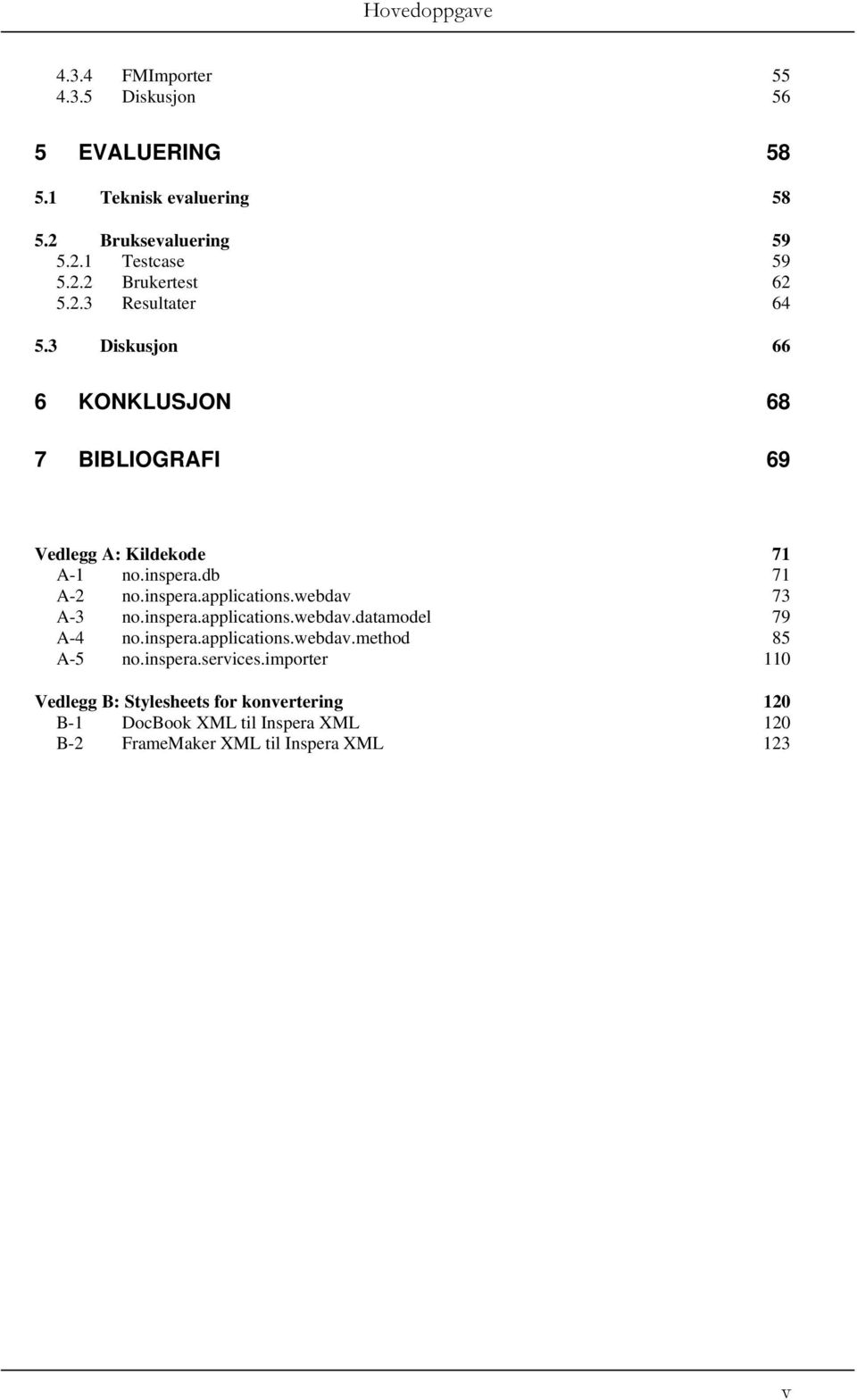 webdav 73 A-3 no.inspera.applications.webdav.datamodel 79 A-4 no.inspera.applications.webdav.method 85 A-5 no.inspera.services.