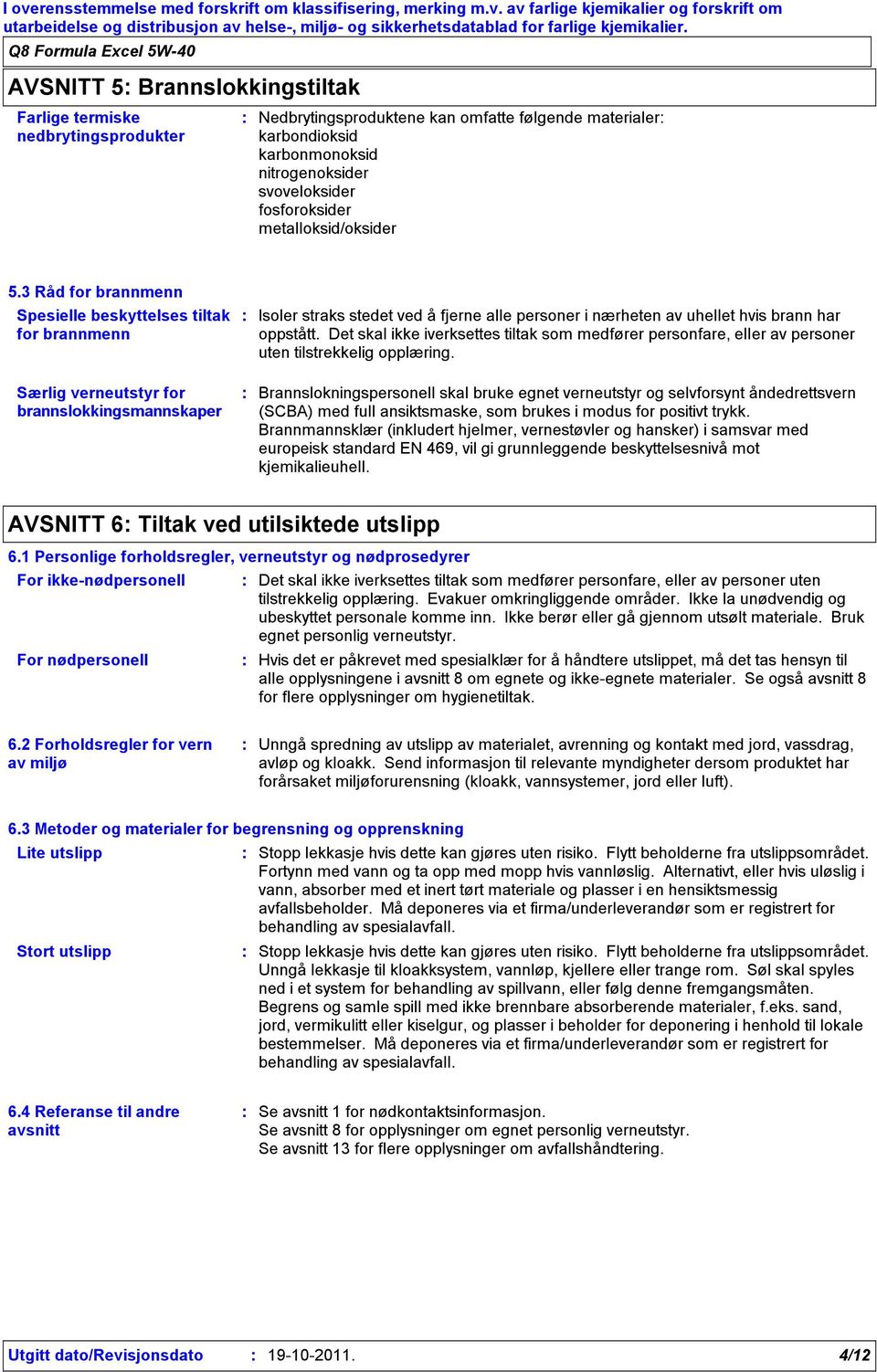 metalloksid/oksider 5.