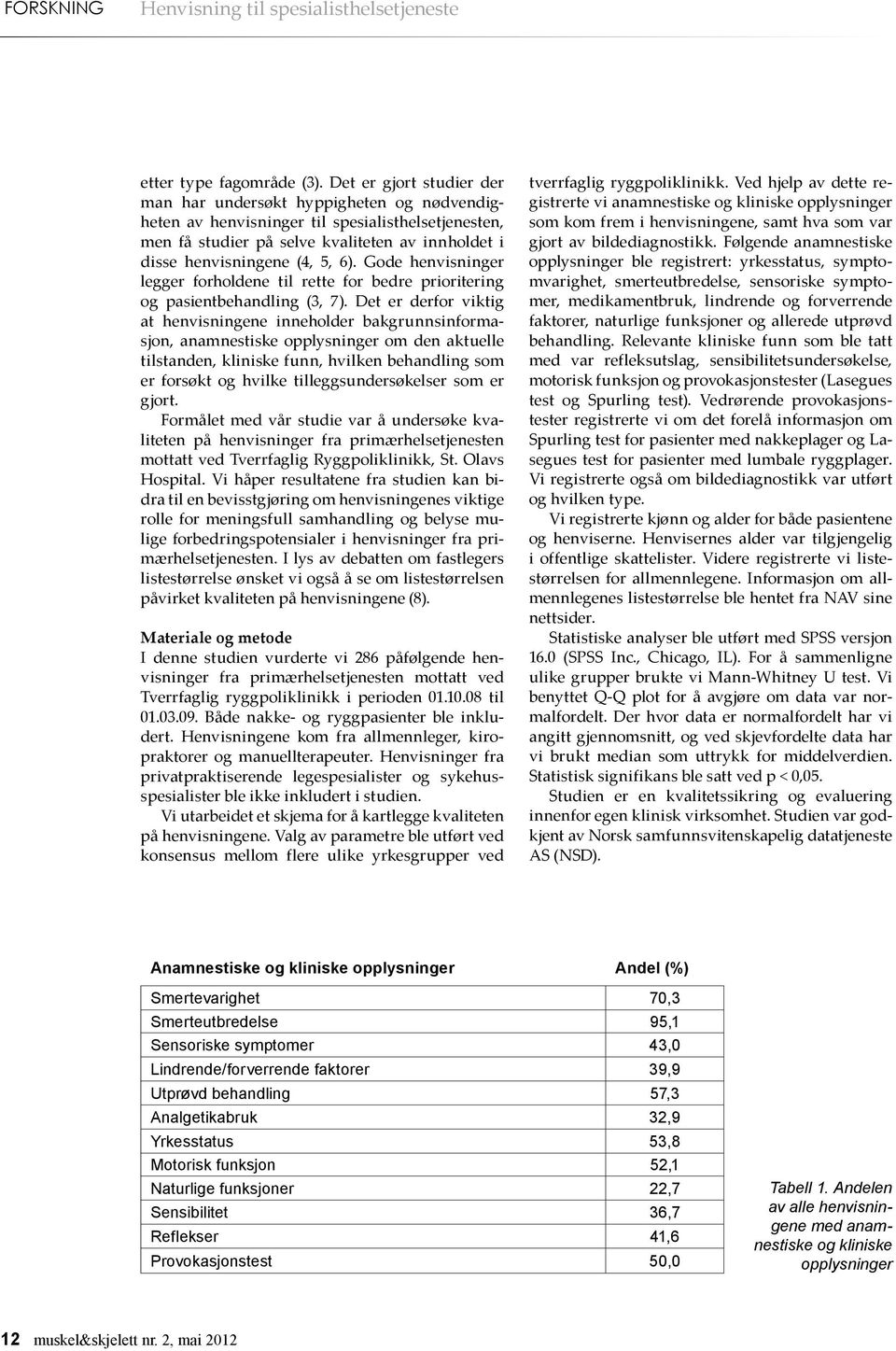 Gode henvisninger legger forholdene til rette for bedre prioritering og pasientbehandling (3, 7).