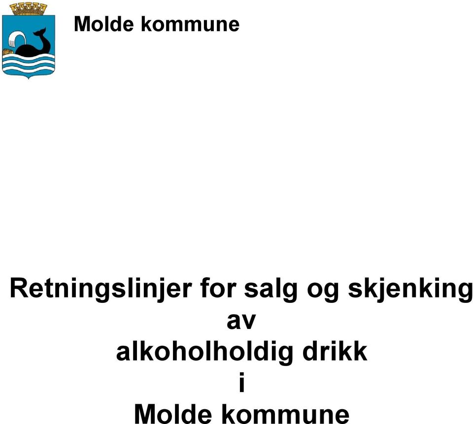 salg og skjenking av