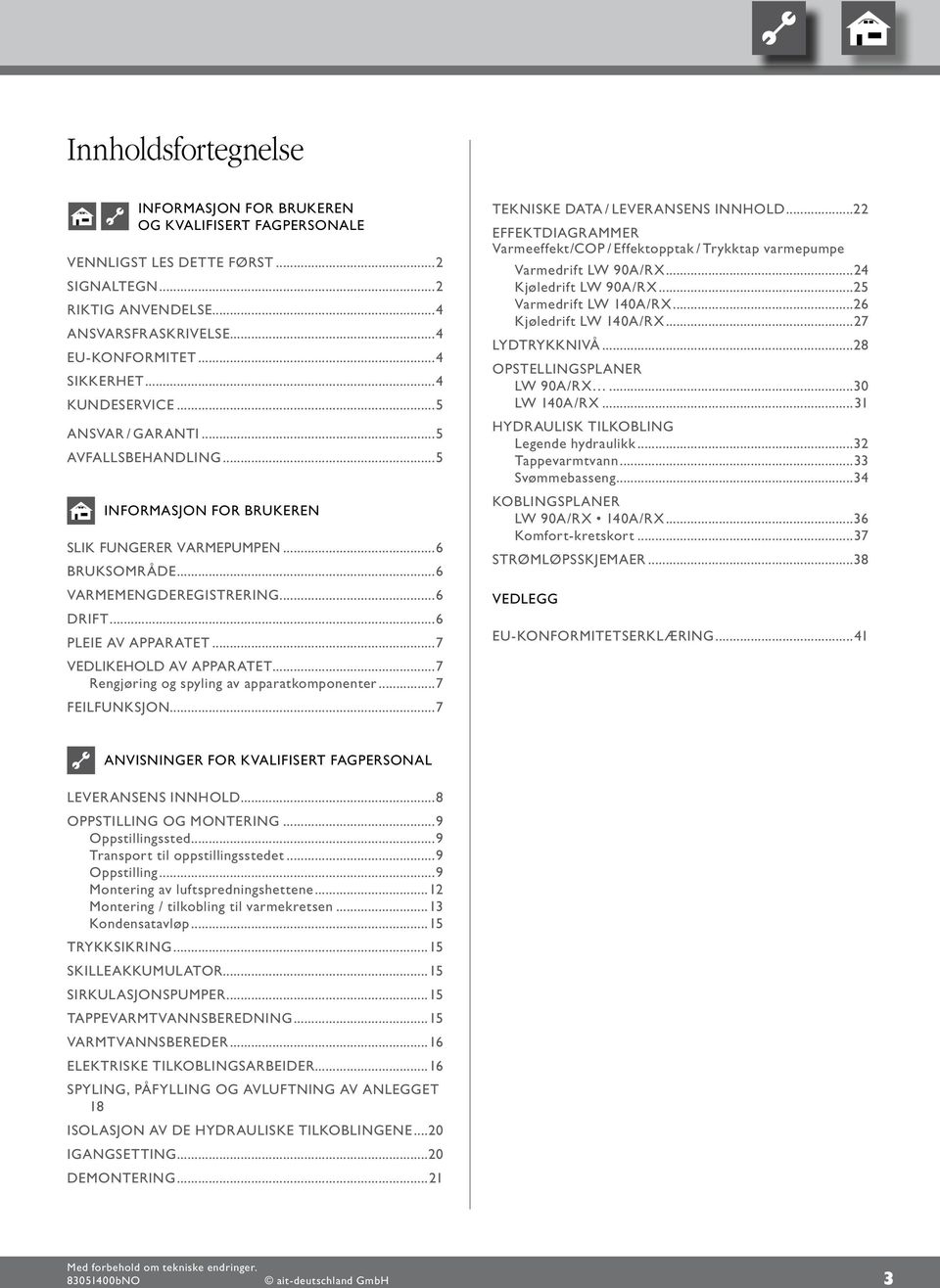 ..7 VEDLIKEHOLD AV APPARATET...7 Rengjøring og spyling av apparatkomponenter...7 FEILFUNKSJON...7 TEKNISKE DATA / LEVERANSENS INNHOLD.