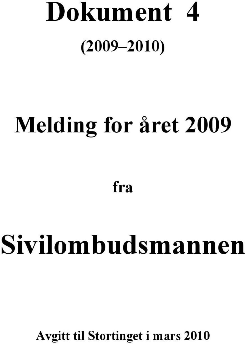 fra Sivilombudsmannen