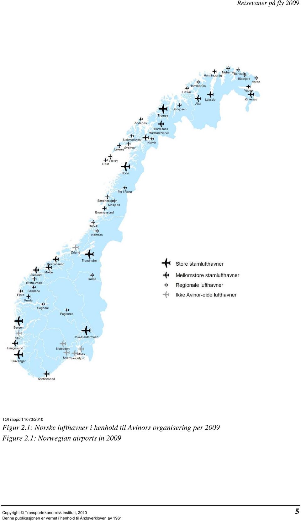 Avinors organisering per 2009 Figure 2.